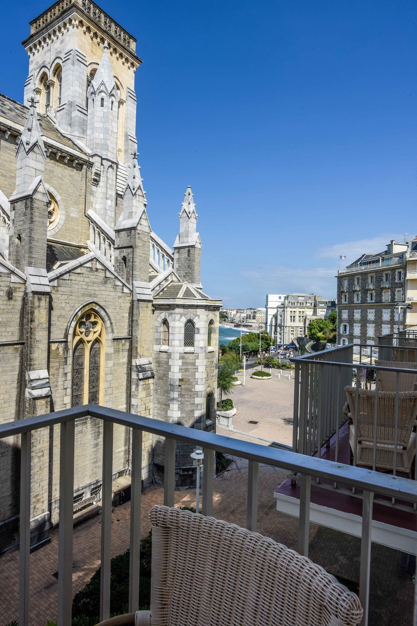 Hotel De L'Ocean Биарриц Экстерьер фото
